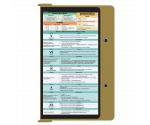 WhiteCoat Clipboard® - Tactical Brown Speech Language Pathology Edition